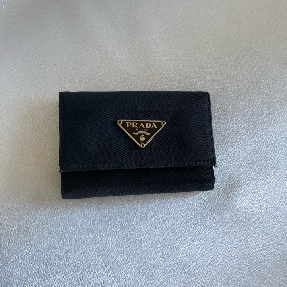 Authentic 💯 Prada Nylon Key holder